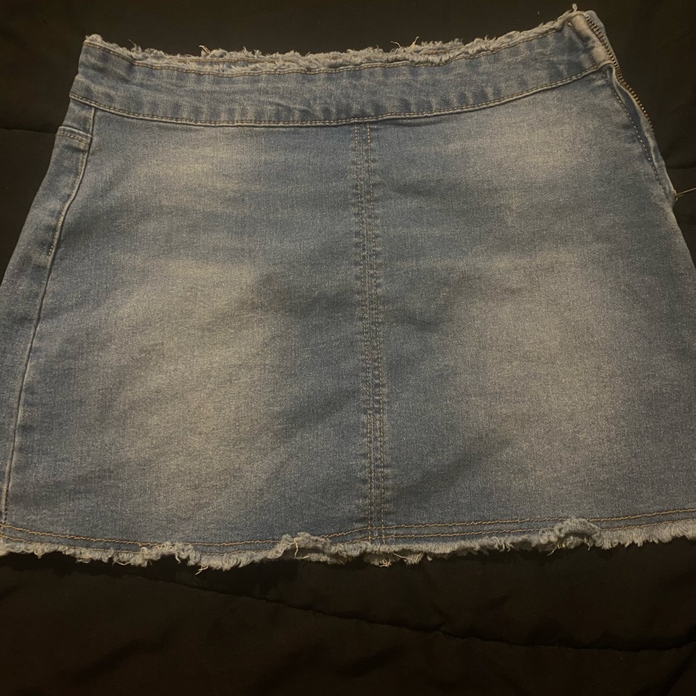 Mini denim skirt 🎀💋